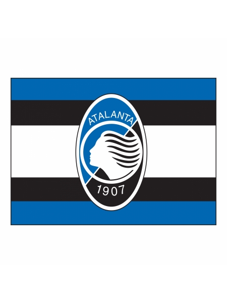 Bandiera con fondo a righe Atalanta B.C.